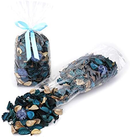 Yesland 3 Pack Potpourri Bag Ocean Scent Blue Petal 5oz