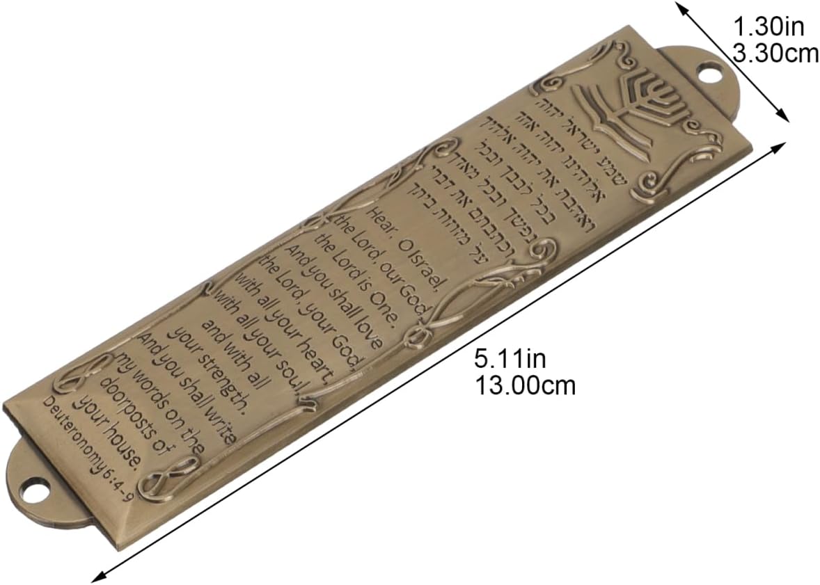 ARTIBETTER 1 Set Mezuzah Scroll Judaica Door Ornament