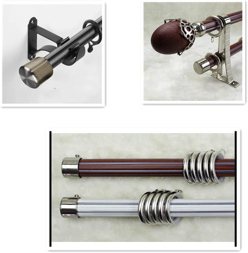 2 Pcs Curtain Rod Ends Covers for 28mm Diameter Metal Finials