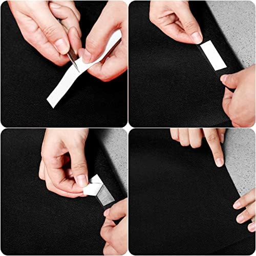 Shappy Black Carpet Runner Rug for Party 26 x 164 Feet