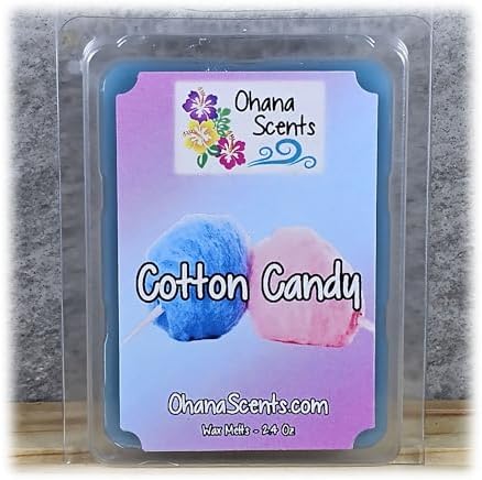 Ohana Scents Cotton Candy Wax Melts