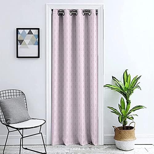 XISUNYA Door Curtain Panel 42x80 Inch Blackout Drapes