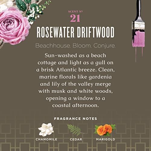 Caldrea Rosewater Driftwood Room Spray 16 Oz