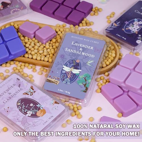 SCENTORINI Wax Melts 4-Pack Lavender Fragrance