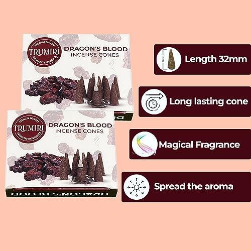 Dragons Blood Incense - 60 Cones Six Packs of 10