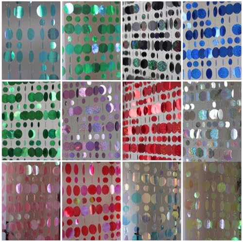5 Strings Sequin Beaded Curtain 39 Inch