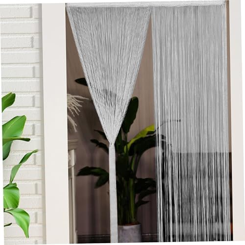 Elegant Beaded Door Curtain Fly Screen 79x39 Inch