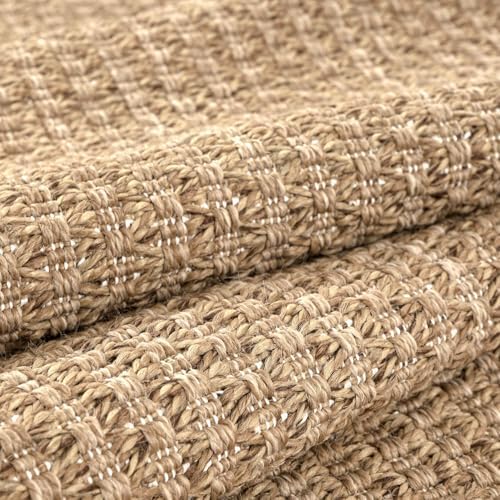 Luul Home Easy Jute Rugs 2x7 Indoor Outdoor Runner