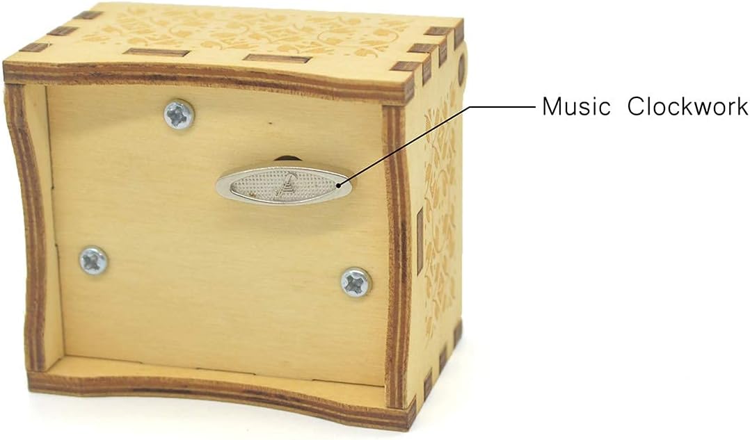 Sooharic Amazing Grace Music Box Wind Up Mechanism