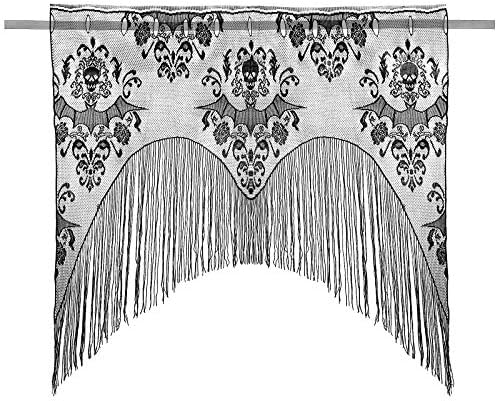 Amosfun Halloween Door Skull Curtain Decor
