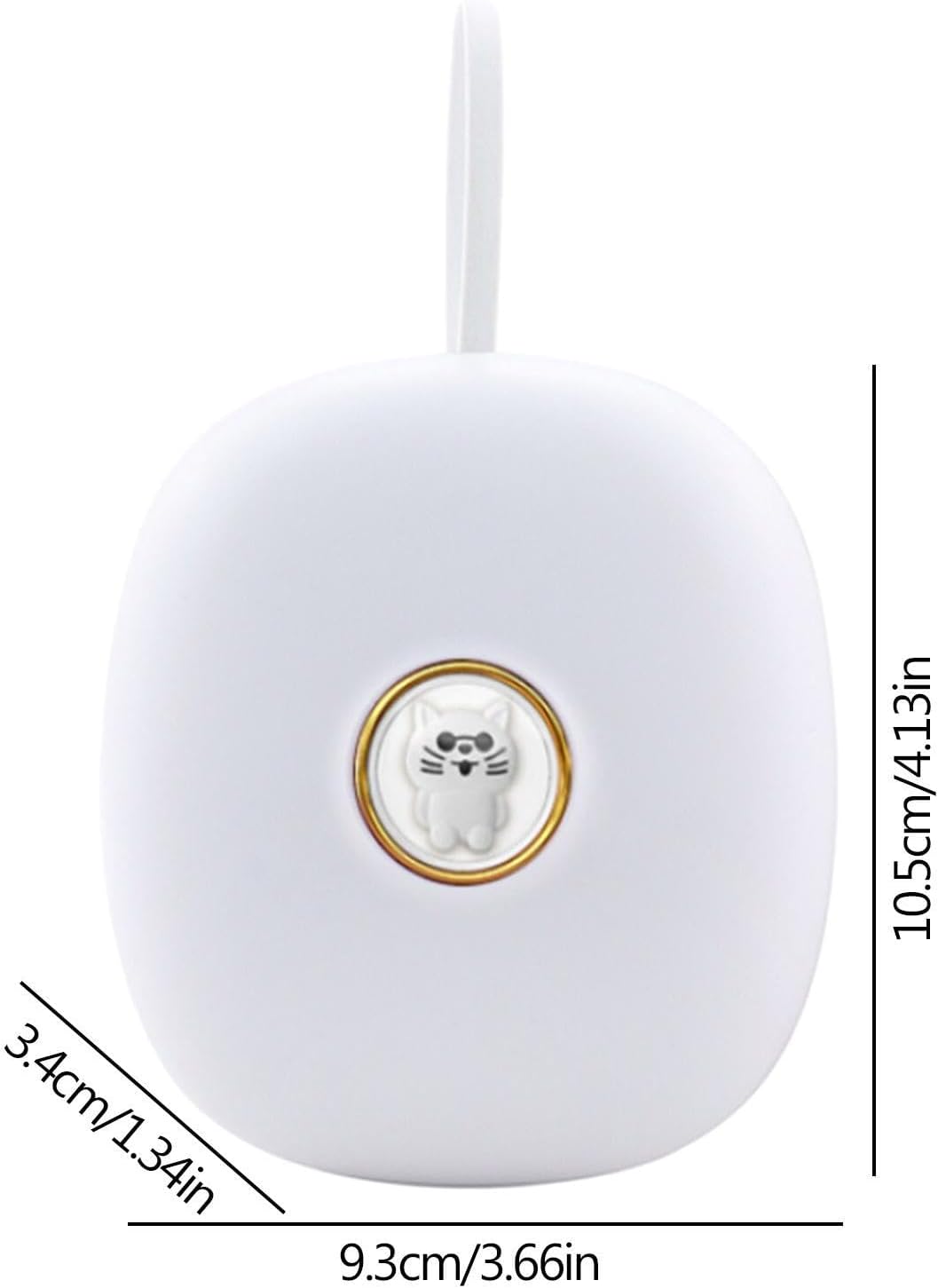Battery Operated Vibrating Alarm Clock for Deep Sleepers and Deaf Users
