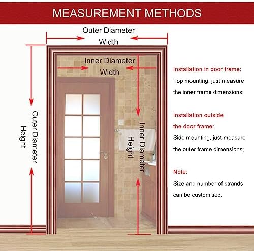 Jolan Bamboo Bead Curtain for Doors
