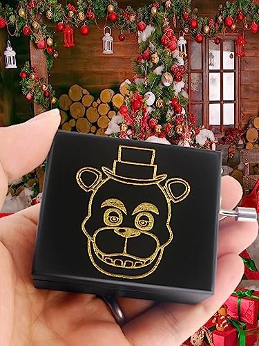 ROSIKING Wooden Music Box Hand Crank Toreador Melody Gift