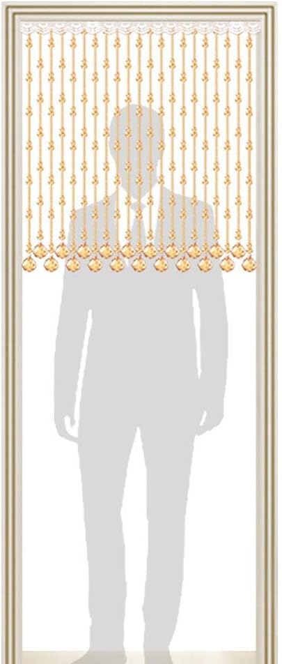 21 Strands Crystal Beaded Curtain for Doorways - 80x80cm