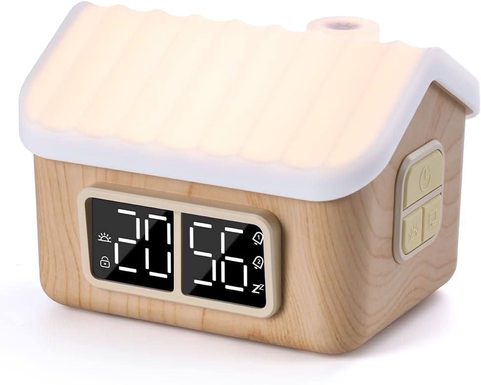 WILIT Alarm Clock with Touch Night Light and Sunrise Feature