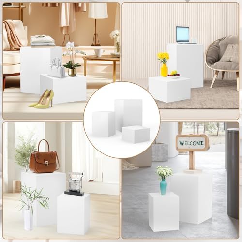 Cube Display Pedestal Stand for Jewelry Store