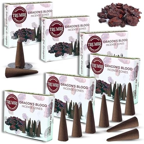 Dragons Blood Incense - 60 Cones Six Packs of 10