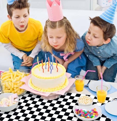 10 ft Checkered Floor Runner Race Car Party Decor