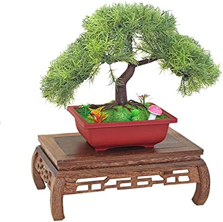 GOLDYWENDY Rectangular Wooden Display Stand