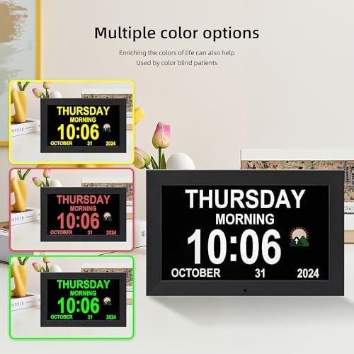 101 Inch Large Digital Wall Clock for Seniors