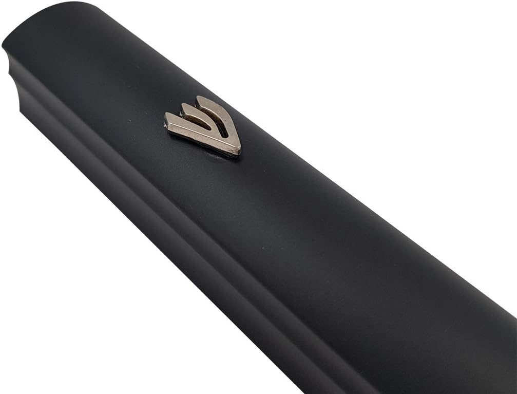 Talisman4u Black Aluminum Mezuzah Case with Scroll