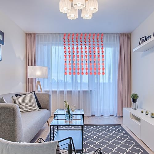 Homoyoyo 10Pcs Bubble Beaded Curtain for Decor