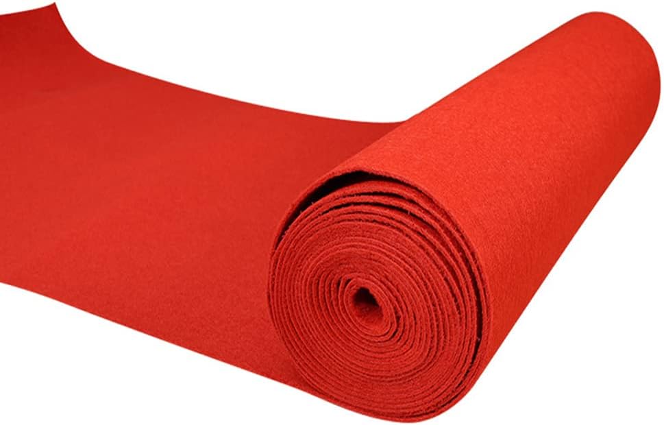 Lesolar Red Carpet Runner 33x33FT Wedding Rug Roll