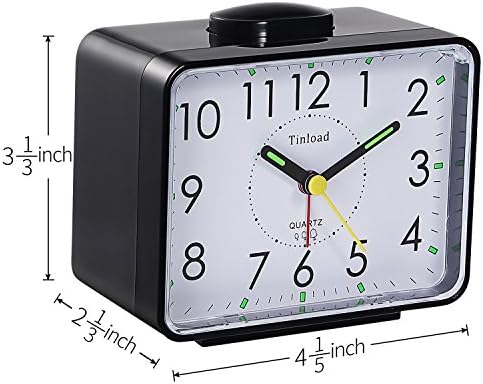 Loud Alarm Clock with Silent Mode for Heavy Sleepers