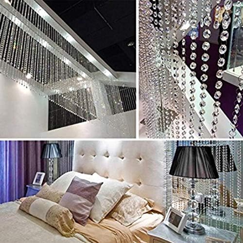 Crystal Beaded Curtain for Decor and Lighting