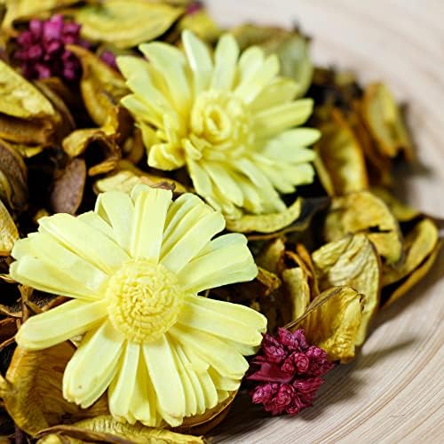 AlaTyche Mini Yellow Lemon Scented Potpourri Bag