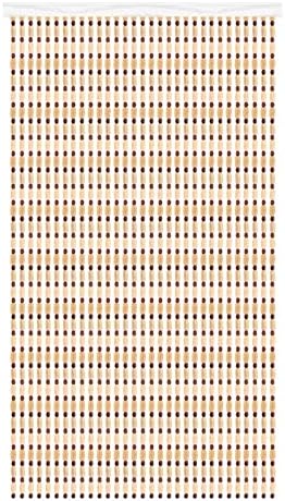 Bamboo Beaded Curtain for Doorway Partition Decor