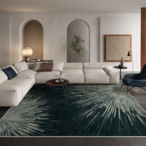 Lahome Washable Area Rug 8x10 Modern Non-Slip