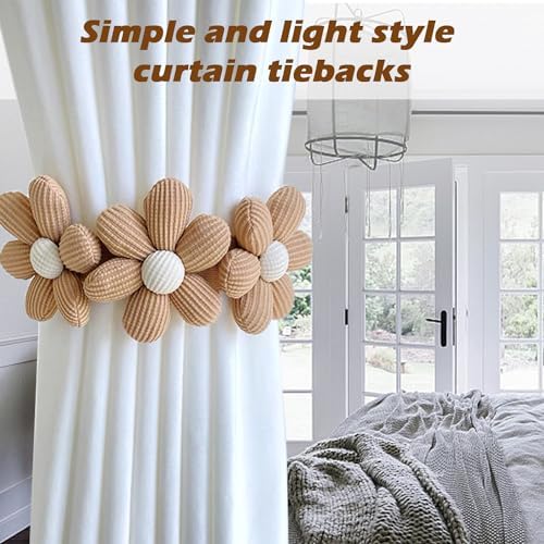 SRG Sunflower Curtain Tiebacks 2 Pack