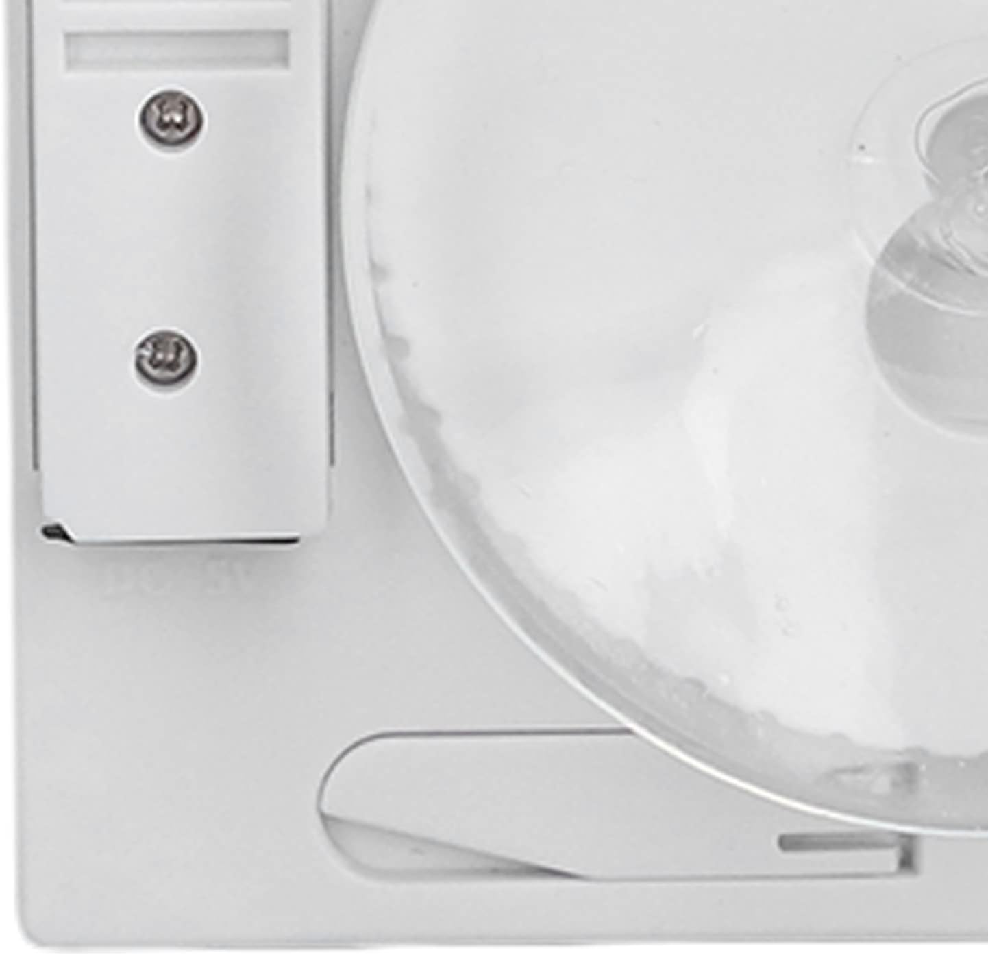 5in Wall Shower Clock Timer Alarm Analog Bathroom Clock with Digital Display