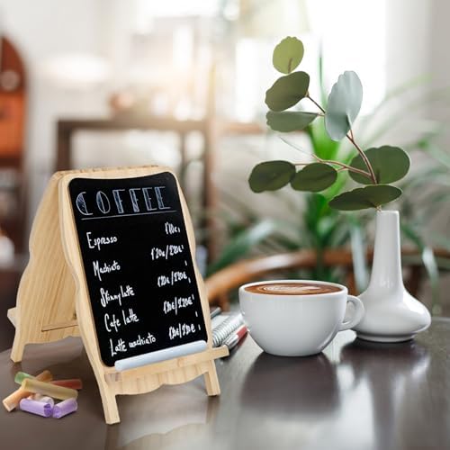 Tosnail 2 Pack Small Framed Chalkboard Signs for Home and Kitchen