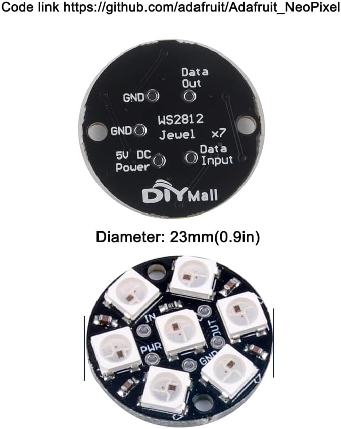 7 RGB LED Ring 61 RGB LED Ring Set
