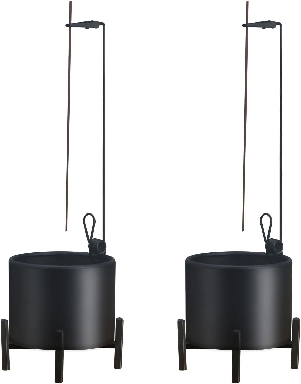 2 Pack Metal Incense Holder with Ash Catcher and Stabilizing Base