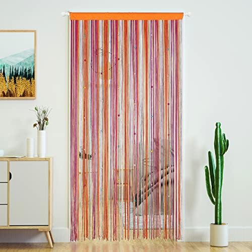 YaoYue Beaded Curtain Door String for Privacy Decor