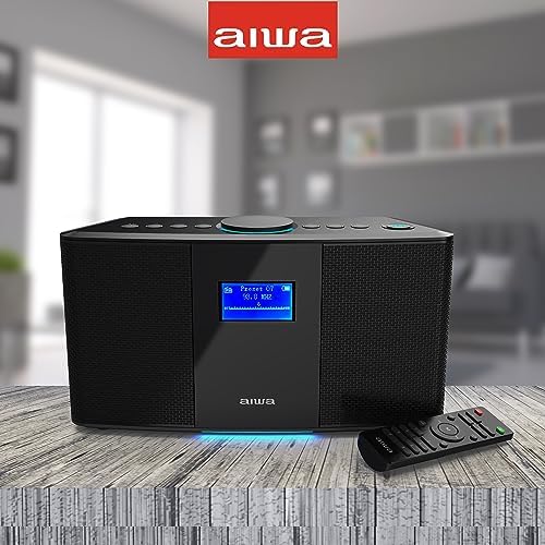 Aiwa Wireless Speaker with Bluetooth and FM Radio