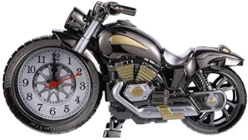 ARTIBETTER Vintage Motorcycle Tabletop Alarm Clock