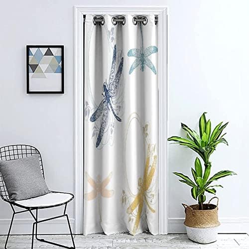 XISUNYA Doorway Curtain Panel Blackout Drapes
