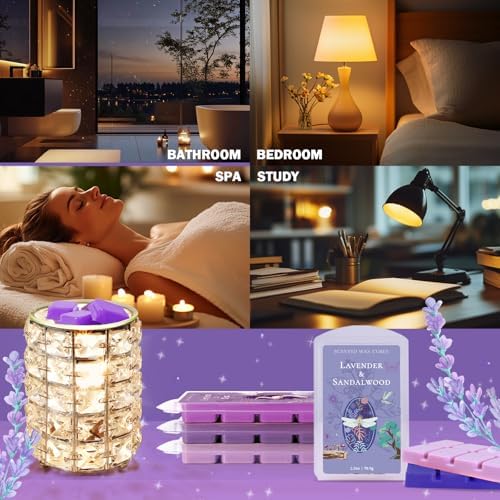 SCENTORINI Wax Melts 4-Pack Lavender Fragrance