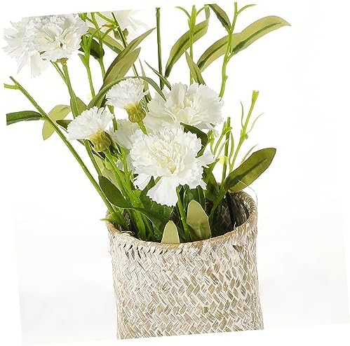 Seagrass Woven Flower Vase for Dried Flowers Nordic Style