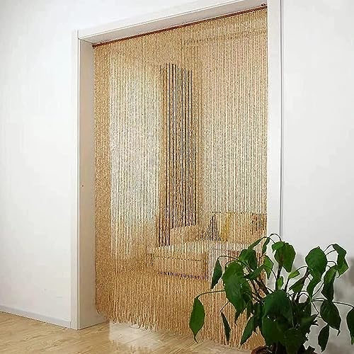 Wood Beaded Door Curtains for Home Decor