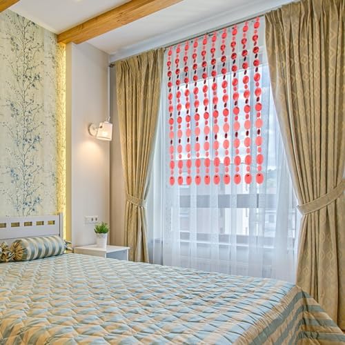 Homoyoyo 10Pcs Bubble Beaded Curtain for Decor
