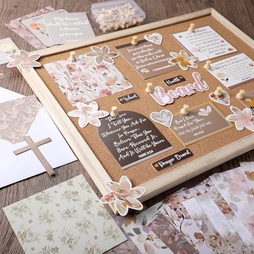 Chunful 100 Pcs Prayer Board Kit for Women