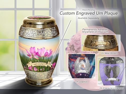 Lotus Tranquility Cremation Urn for Ashes