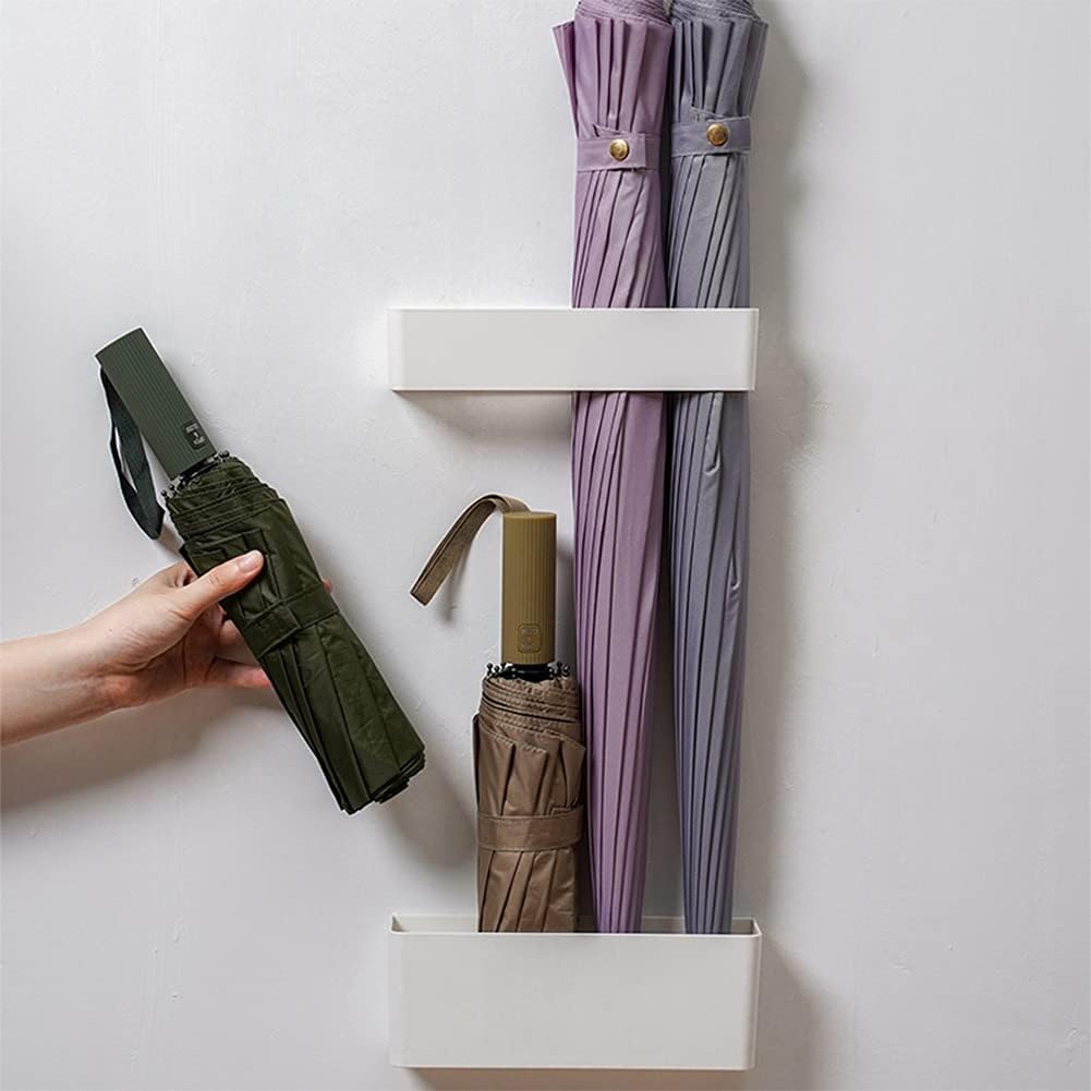EKDJKK 2pcs Adjustable Wall Mounted Umbrella Stand Holder