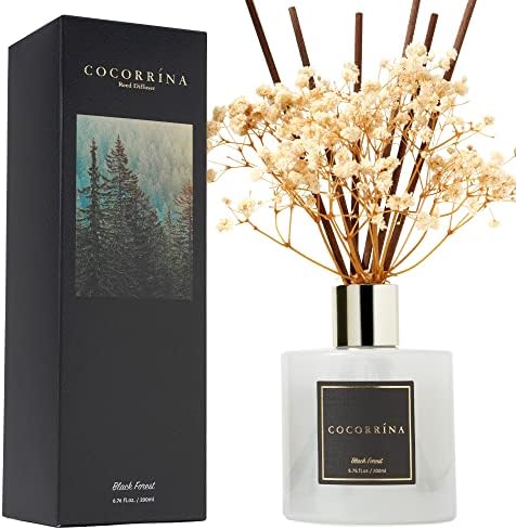 Cocorrina Reed Diffuser Set with Decorative Flowers