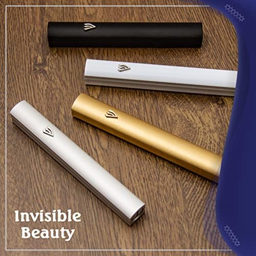 3-Pack Aluminum Mezuzah Case Weatherproof Peel Stick